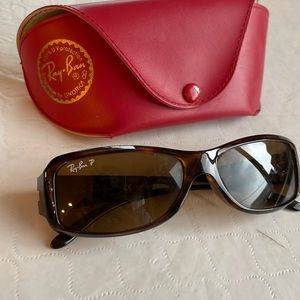 Ray bans polarized glasses